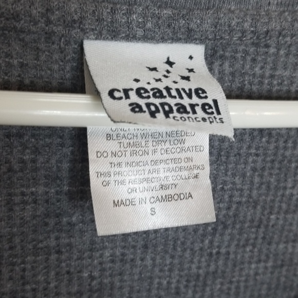 OSU Cowboys thermal scoop neck top Size S S4 - Picture 3 of 5